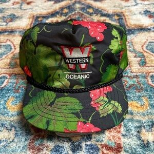 Vintage Western Wine Grapes All Over Print SnapBack Hat